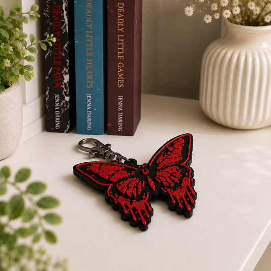 Butterfly Keyring